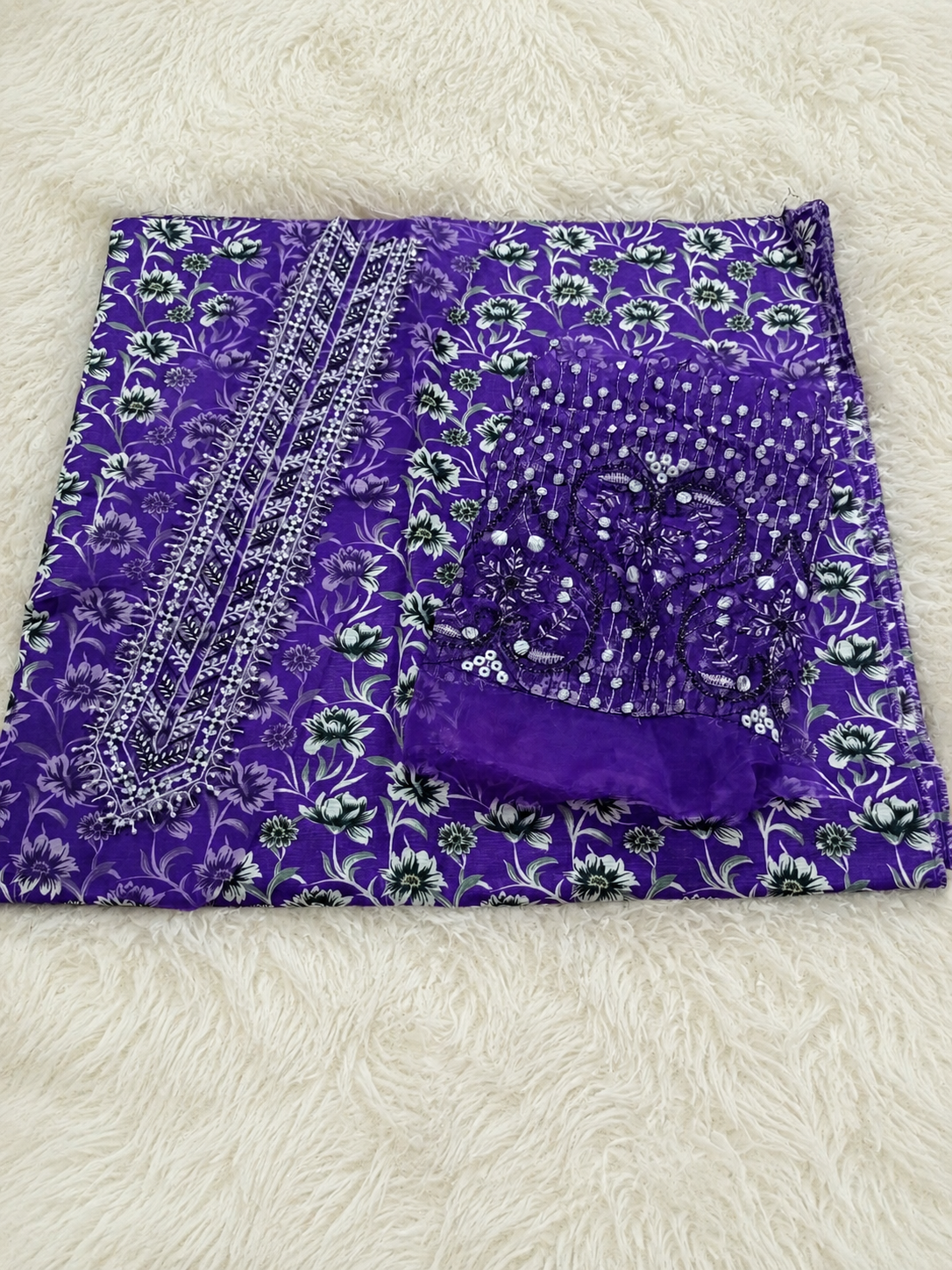 Khadi 2-Piece Embroidered Winter Suit Premium Quality Khadi Fabric