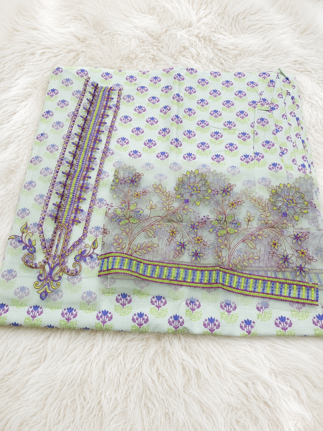 Khadi 2-Piece Embroidered Winter Suit Premium Quality Khadi Fabric