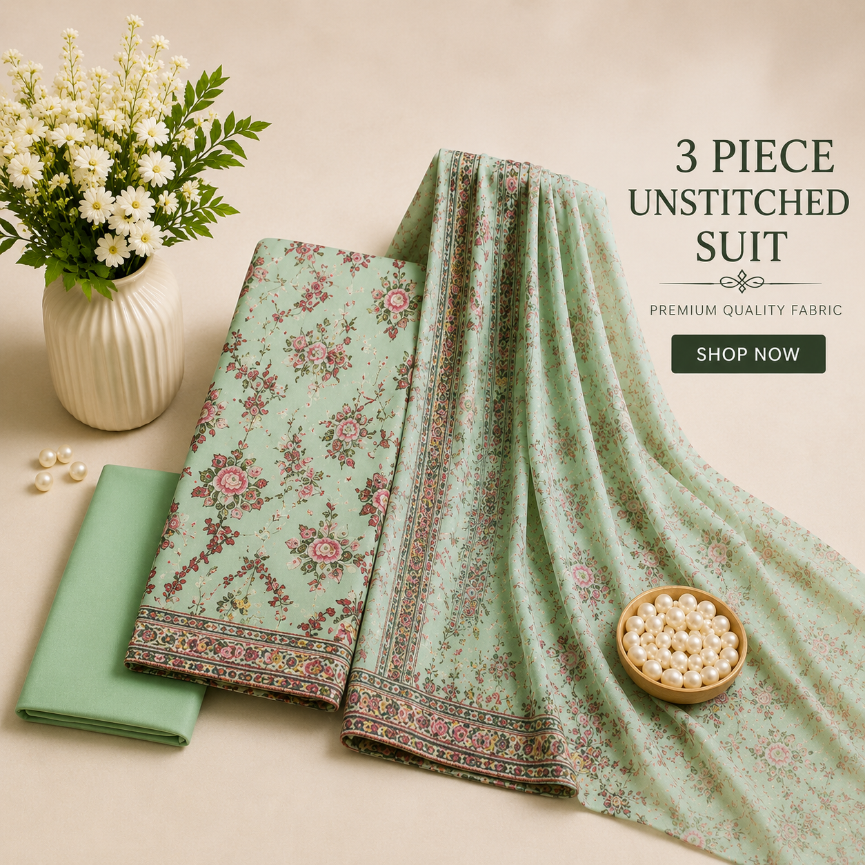 3 PIECE UNSTITCHED SUIT