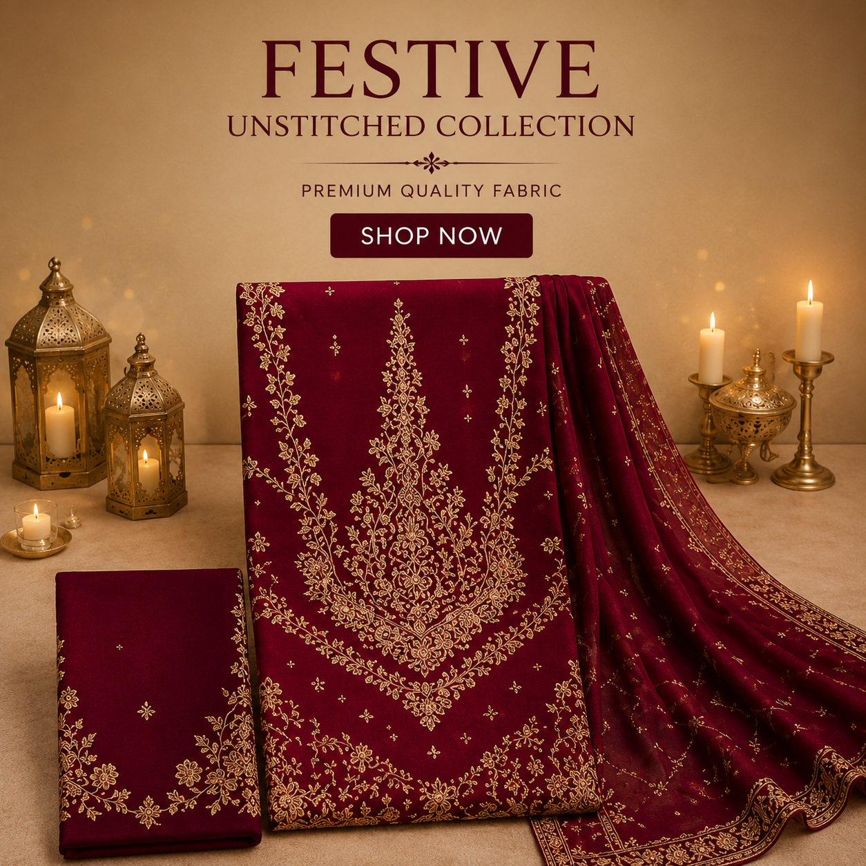 FESTIVE UNSTITCHED COLLECTION