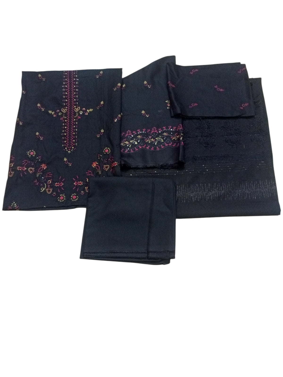 T. Parishay 3-Piece Luxury Embroidered Winter Dhanak Collection