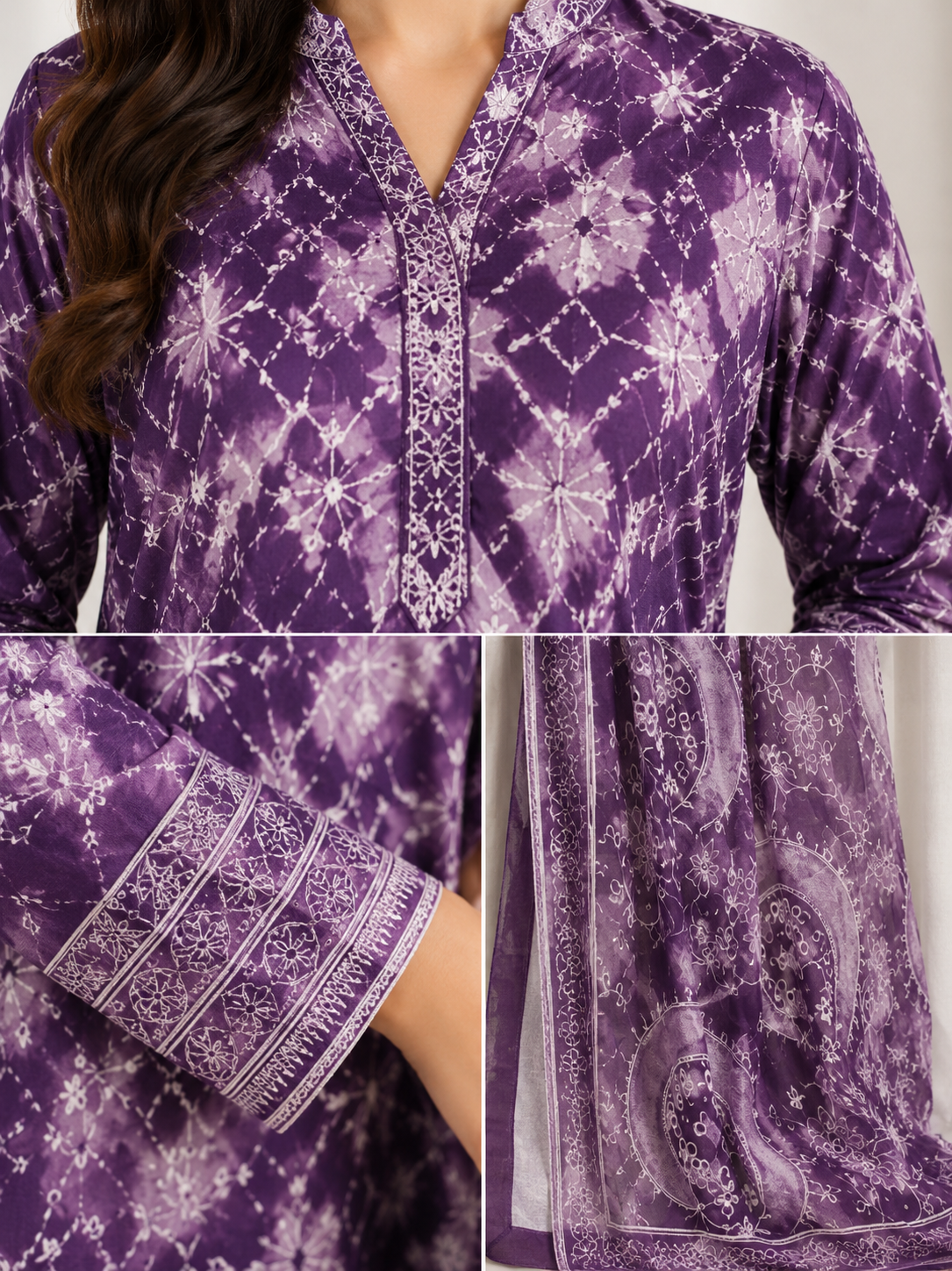Alkaram Studio 3 Piece Festive Embroidered Lawn Suit