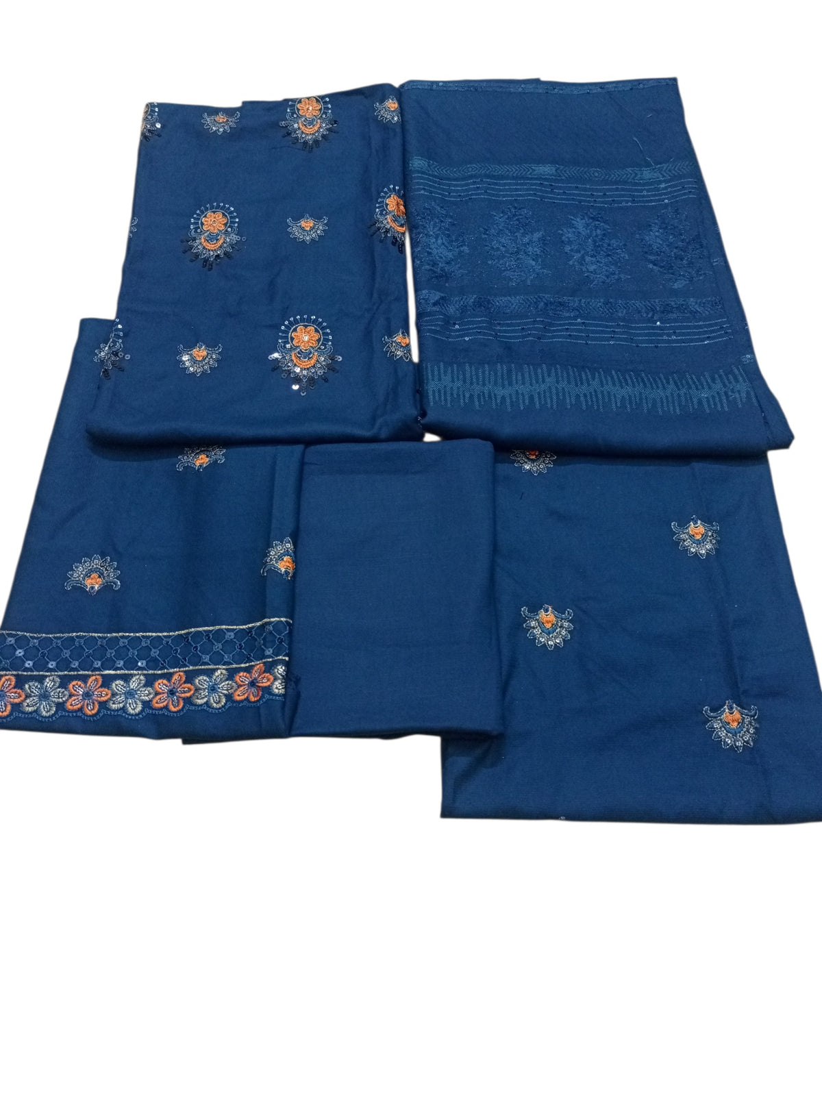 T. Parishay 3-Piece Luxury Embroidered Winter Dhanak Collection