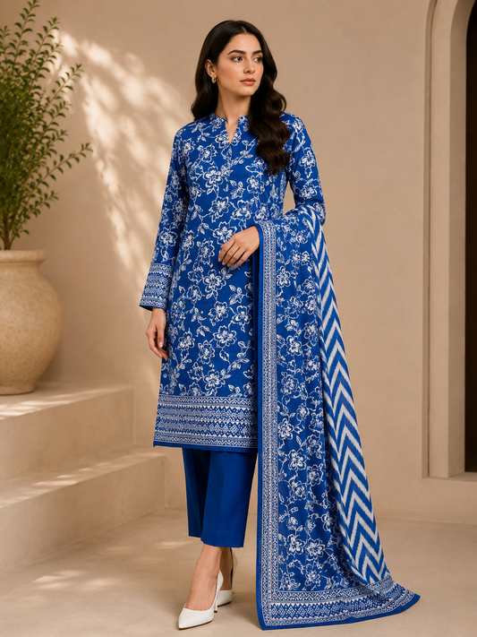 Bin Saeed 3 Piece Lawn Suit