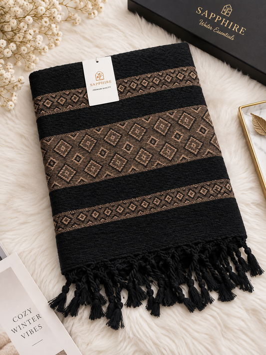 Sapphire Premium Winter Shawl